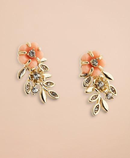 Brooks Brothers Floral Earrings