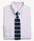 Brooks Brothers Original Polo Button-down Oxford Traditional Relaxed-fit Dress Shirt, Stripe