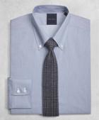 Brooks Brothers Golden Fleece Regent Fitted Dress Shirt, Button-down Collar Micro-ground-stripe