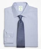 Brooks Brothers Milano Slim-fit Dress Shirt, Non-iron Tonal Framed Stripe