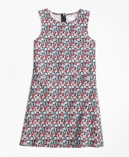 Brooks Brothers Cactus Flower Print Dress