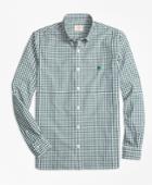 Brooks Brothers Men's Gingham Cotton Broadcloth Sport Shirt
