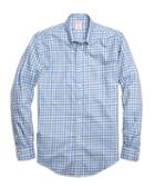 Brooks Brothers Non-iron Madison Fit Twin Check Sport Shirt
