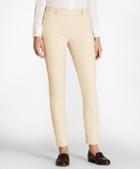 Brooks Brothers Stretch-cotton Twill Ankle Pants