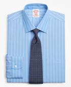 Brooks Brothers Men's Stretch Regular Fit Classic-fit Dress Shirt, Non-iron Stripe