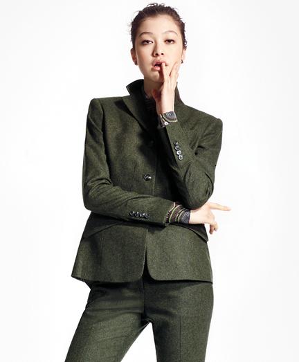 Brooks Brothers Wool Twill Hacking Jacket