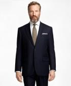 Brooks Brothers Madison Fit Saxxon Wool Alternating Stripe 1818 Suit