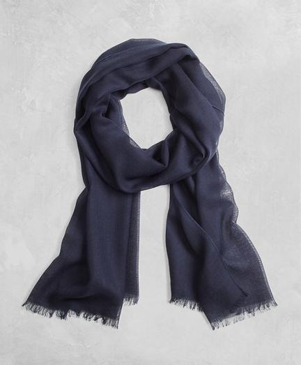 Brooks Brothers Golden Fleece Cashmere Silk Scarf