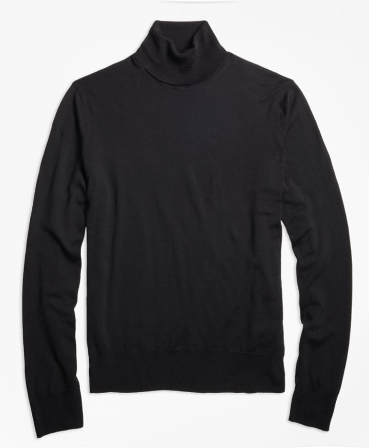 Brooks Brothers Men's Brookstech Merino Wool Turtleneck