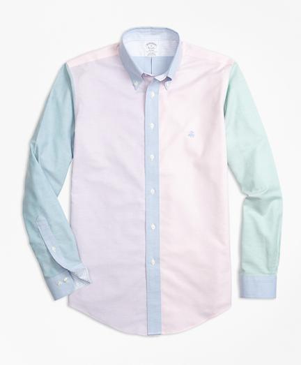 Brooks Brothers Non-iron Regent Fit Supima Cotton Oxford Fun Sport Shirt