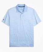Brooks Brothers Performance Series Textured Stripe Polo Shirt