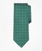 Brooks Brothers Men's Shark And Surf Board Print Tie