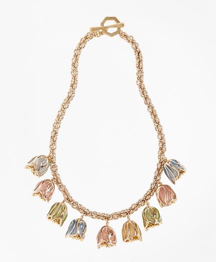 Brooks Brothers Rosebud Necklace