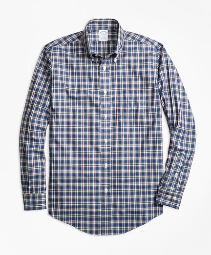 Brooks Brothers Non-iron Regent Fit Multi-check Sport Shirt