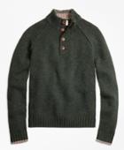 Brooks Brothers Men's Wool Mockneck Sweater