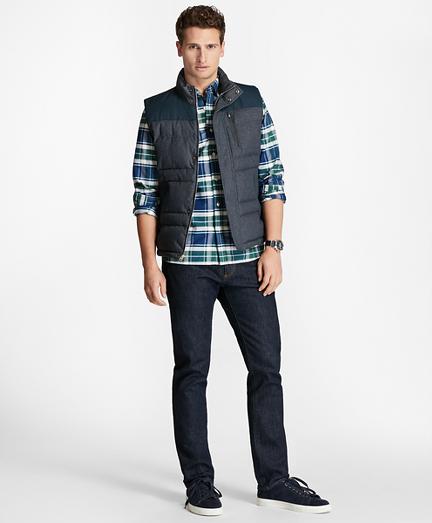 Brooks Brothers Quilted Down Vest