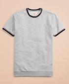 Brooks Brothers French Terry Short-sleeve Contrast Sweatshirt