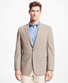 Brooks Brothers Men's Fitzgerald Fit Brookscool Mini Houndstooth With Windowpane Sport Coat