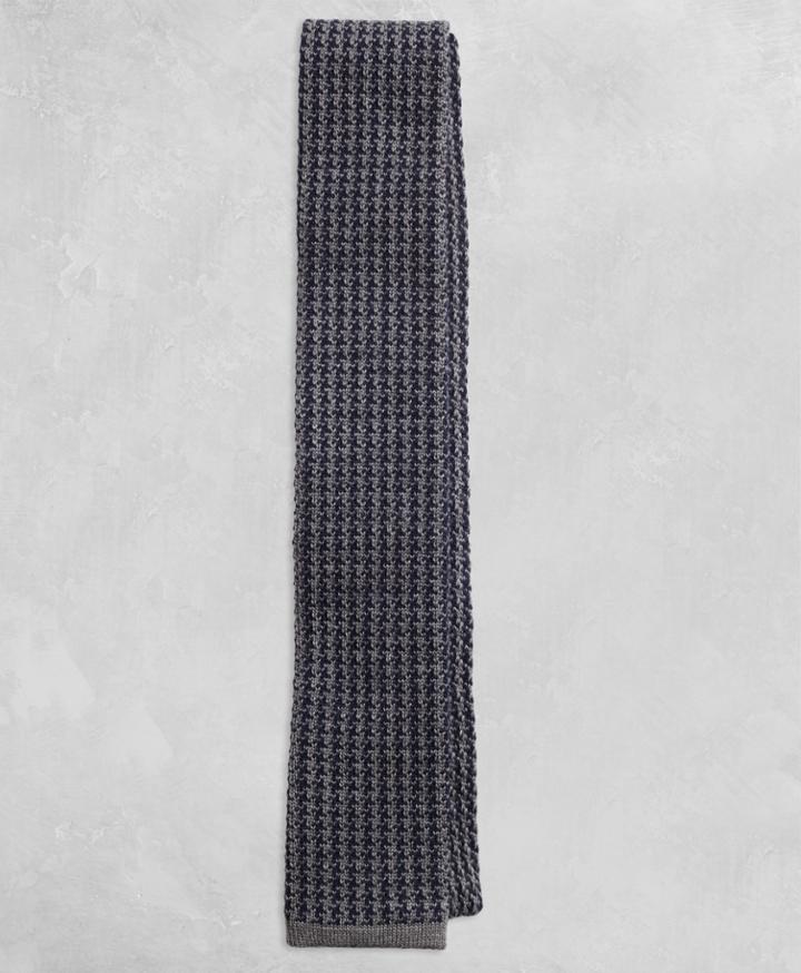 Brooks Brothers Men's Golden Fleece Square-end Houndstooth Tie