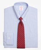 Brooks Brothers Men's Regular Fit Classic-fit Dress Shirt, Non-iron Framed Stripe