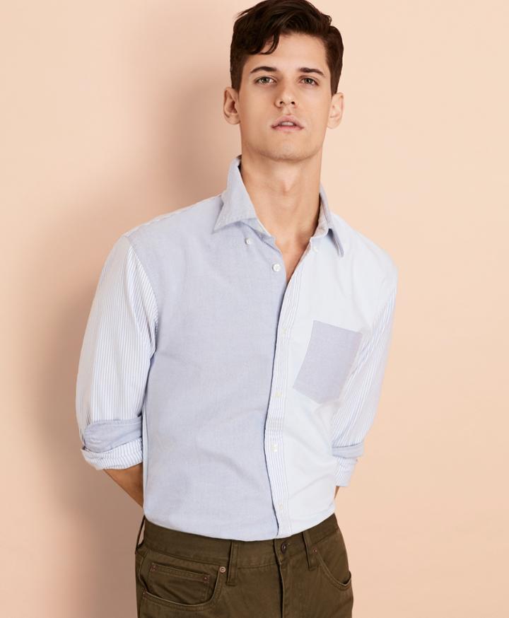 Brooks Brothers Men's Cotton Oxford Fun Shirt