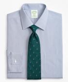 Brooks Brothers Stretch Milano Slim-fit Dress Shirt, Non-iron Micro-windowpane