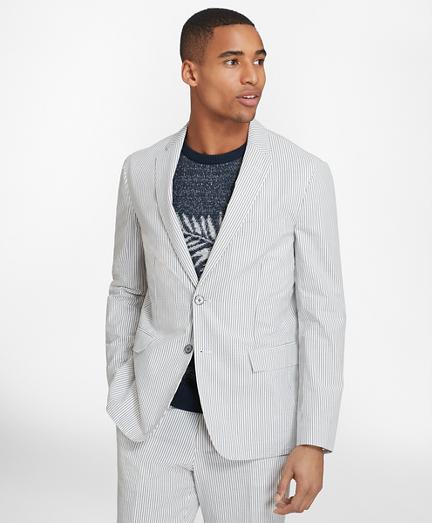 Brooks Brothers Two-button Seersucker Sport Coat