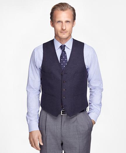 Brooks Brothers Navy Tic Vest