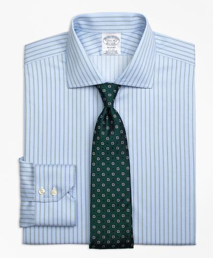 Brooks Brothers Non-iron Regent Fit Pencil Stripe Dress Shirt