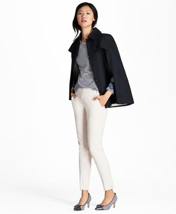 Brooks Brothers Water-repellent Twill Cape Coat