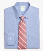 Brooks Brothers Milano Slim-fit Dress Shirt, Non-iron Micro-framed Gingham