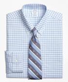 Brooks Brothers Non-iron Regent Fit Brookscool Framed Shadow Check Dress Shirt