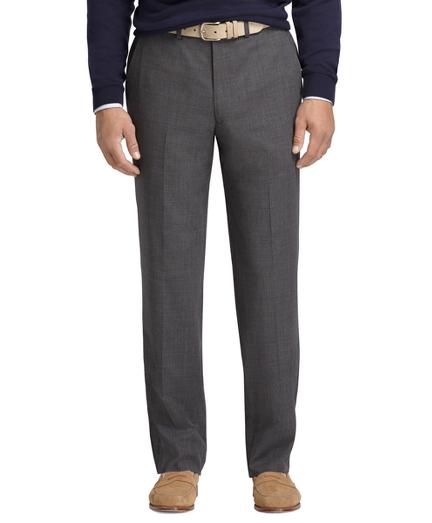 Brooks Brothers Fitzgerald Fit Plain-front Brookscool Houndstooth Dress Trousers