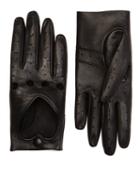 Brooks Brothers Leather Heart Driving Gloves