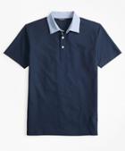 Brooks Brothers Two-tone Polo Shirt