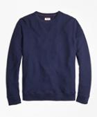 Brooks Brothers Pique Crewneck Sweatshirt