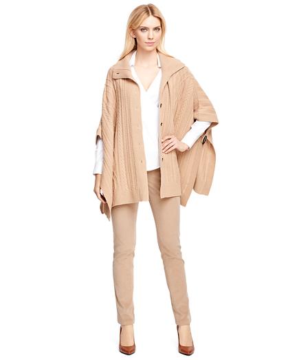 Brooks Brothers Camel Hair Ruana