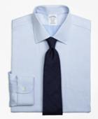 Brooks Brothers Men's Non-iron Slim Fit Diamond Dobby Dress Shirt