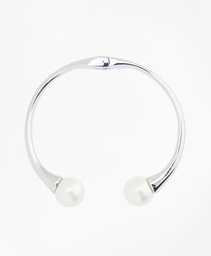 Brooks Brothers Hinged Pearl Cuff