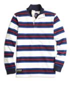 Brooks Brothers Variegated Stripe Cotton Rugby