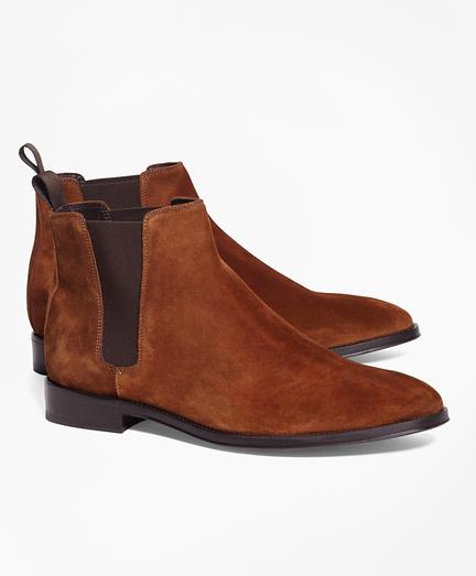 Brooks Brothers Suede Chelsea Boots