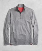 Brooks Brothers Men's Golden Fleece Brookstech Performance Interlock Half-zip