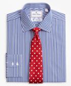 Brooks Brothers Luxury Collection Madison Classic-fit Dress Shirt, Franklin Spread Collar Pinstripe