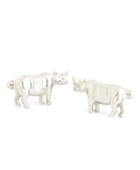 Brooks Brothers Men's Sterling Silver Rhinoceros Cuff Links