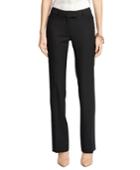 Brooks Brothers Women's Petite Lucia Fit Wool Trousers