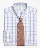 Brooks Brothers Non-iron Milano Fit Alternating Check Dress Shirt