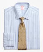 Brooks Brothers Madison Classic-fit Dress Shirt, Non-iron Alternating Framed Stripe