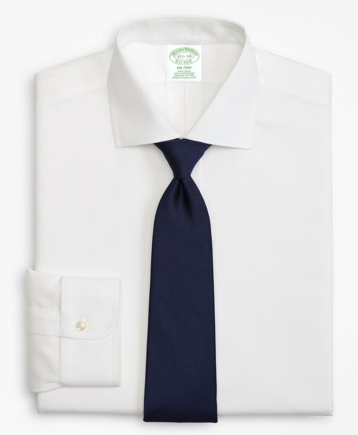 Brooks Brothers Men's Extra Slim Fit Slim-fit Dress Shirt, Non-iron Dobby Check