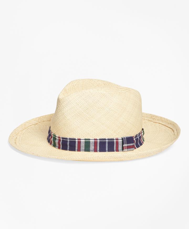 Brooks Brothers Men's Straw Panama Hat