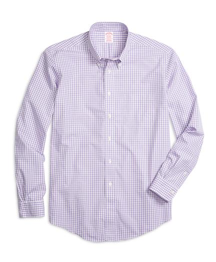 Brooks Brothers Non-iron Madison Fit Gingham  Sport Shirt